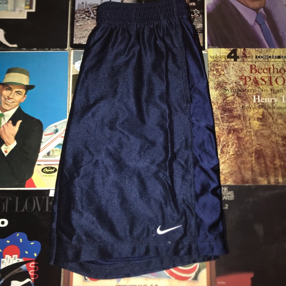 Dark blue Nike Basketball shorts